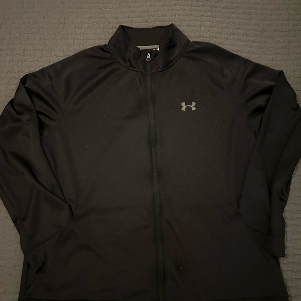 Under Armour Men'sFull Zip Black Performance Jacket. XL